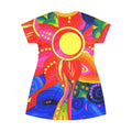 Sunny Day - Ann Hollingsworth - All Over Print T-Shirt Dress