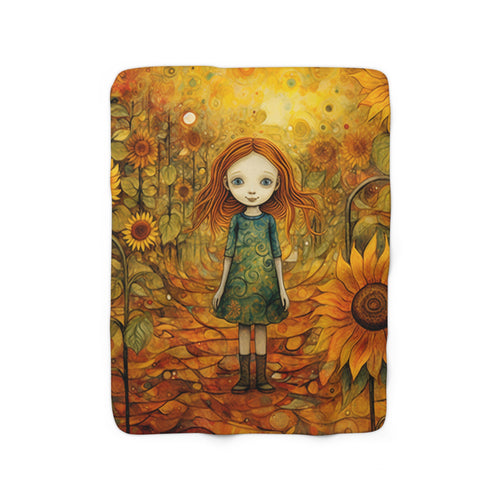 Sunshine Suzy - Sherpa Fleece Blanket
