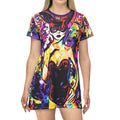 Play Time 2 - All Over Print T-Shirt Dress