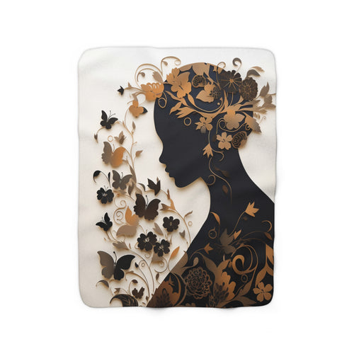 Nature Queen  - Sherpa Fleece Blanket
