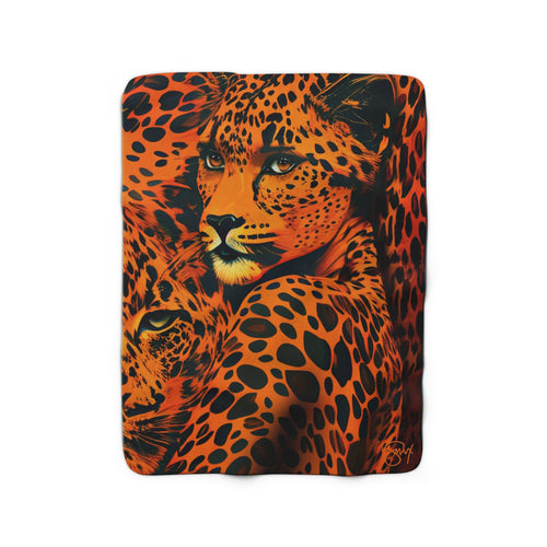 Leopard Lover - Sherpa Fleece Blanket
