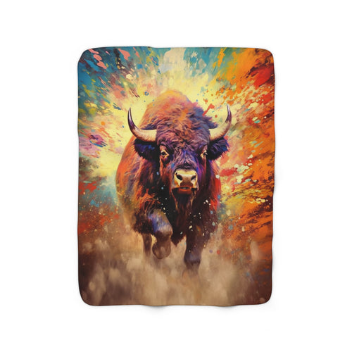 Stampede - Sherpa Fleece Blanket