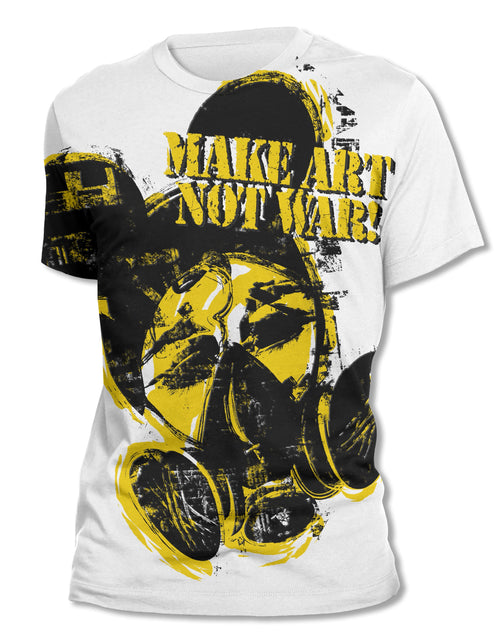 Make Art Not War - Mouse Ears - Unisex Tee