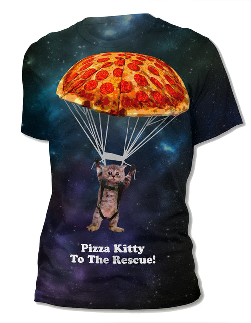 Pizza Kitty To The Rescue - Unisex Tee