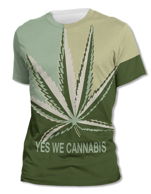 Yes We Cannabis - Green - Unisex Tee