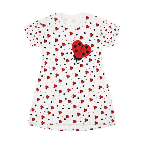 Love Bug - All Over Print T-Shirt Dress