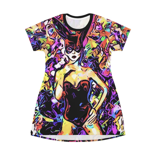 Playtime - Surreal - All Over Print T-Shirt Dress