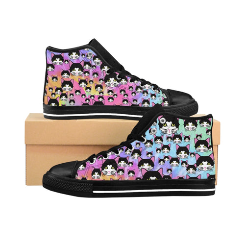 Pop Kitty - Women's High-top Sneakers