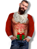 Santa's Package - All-Over Print Unisex Sweatshirt