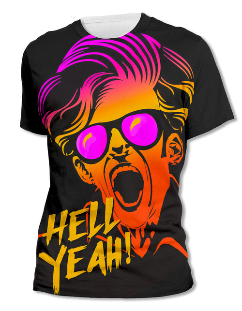 Hell Yeah! - Unisex All-Over Print Tee