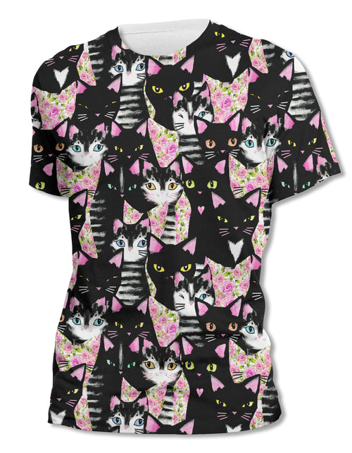 Kitty Galore - Unisex All-Over Print Tee