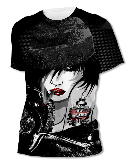 Toxic Girl - Unisex All-Over Print Tee