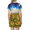 Life Is Beautiful - All Over Print T-Shirt Dress