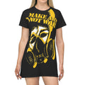 Make Art Not War - All Over Print T-Shirt Dress
