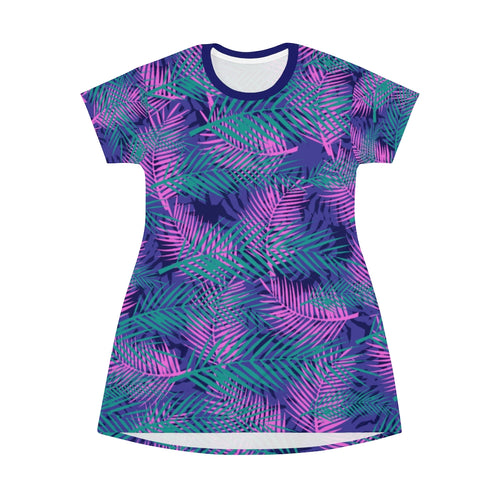 Livin' The Wildlife - All Over Print T-Shirt Dress
