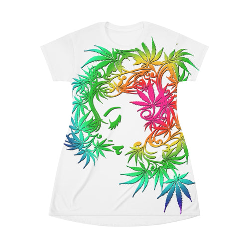 Mary Jane - All Over Print T-Shirt Dress