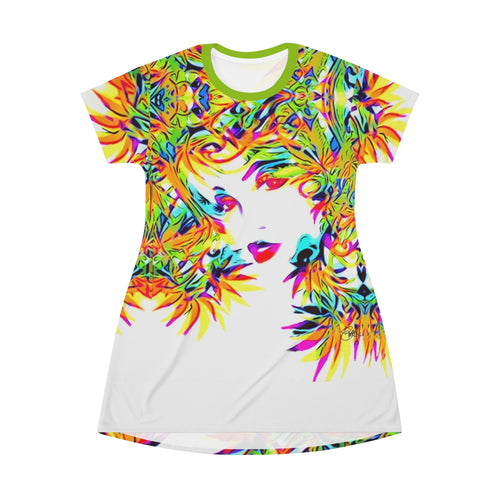 Mary Jane - All Over Print T-Shirt Dress