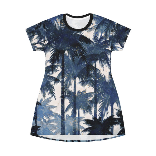 Eat Sleep Surf Repeat - All Over Print T-Shirt Dress
