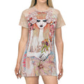 Flower Child - All Over Print T-Shirt Dress