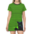 I'm Watching You - All Over Print T-Shirt Dress