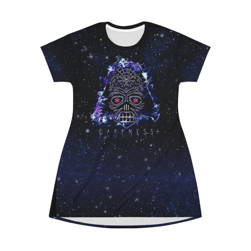 Darkness - Darth Vader Style - All Over Print T-Shirt Dress