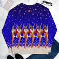 Reindeer Rockettes - All-Over Print Sublimation Unisex Sweatshirt