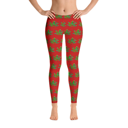 Merry Cannabis - All-Over Print Leggings
