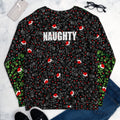 Naughty And Nice - All-Over Print Unisex Sweatshirt