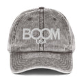 BOOM USA Classic Logo Vintage Cotton Twill Cap