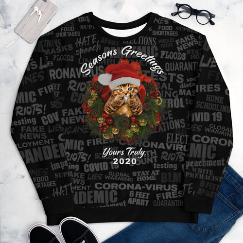 Season's Greetings 2020 - All-Over Print Unisex Sweatshirt