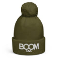 BOOM USA - Logo Pom Pom Beanie