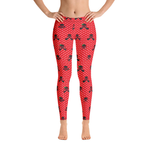 Rockin' Skulls - All-Over Print Leggings