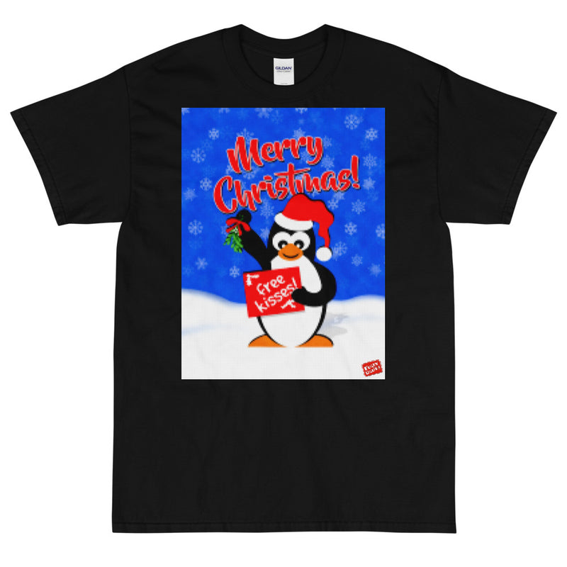 Free Kisses Penguin - - Unisex Classic Short Sleeve T-Shirt