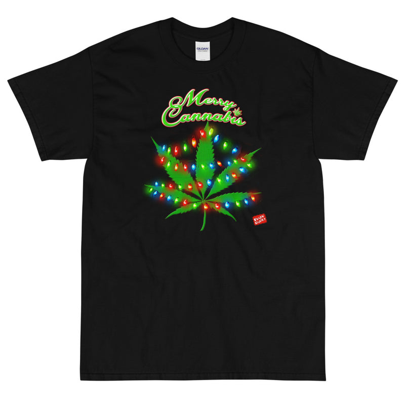Merry Cannabis Tree - Unisex Classic Short Sleeve T-Shirt