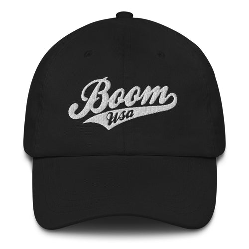 BOOM USA - Baseball Logo Ball Cap