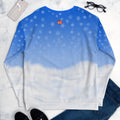 Chillin' -Surfing Santa - All-Over Print Unisex Sweatshirt