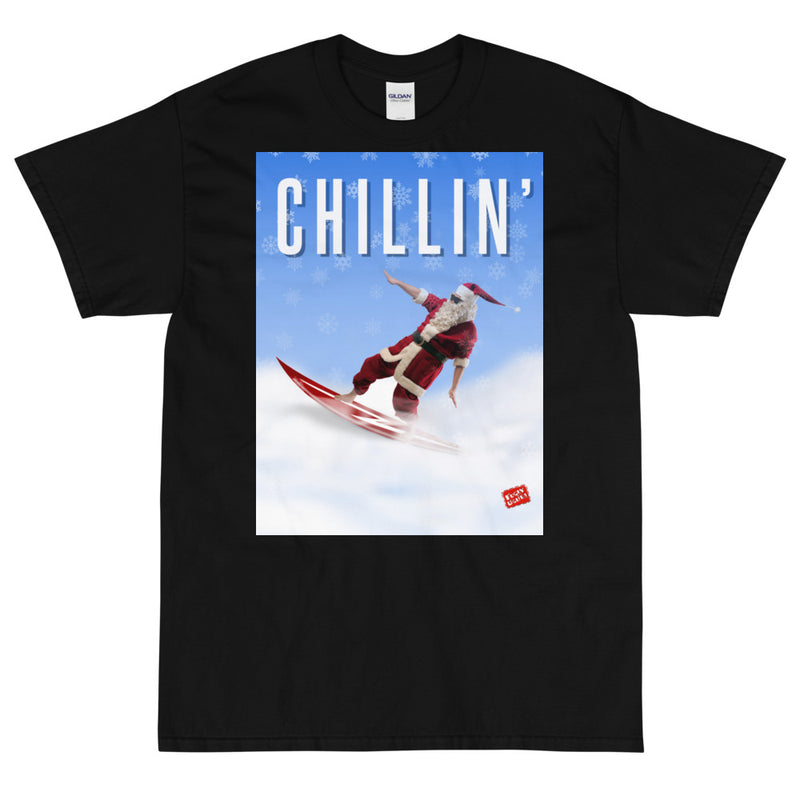 Chillin' Santa Surfer - Unisex Classic Short Sleeve T-Shirt