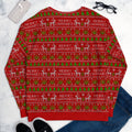 Merry Cannabis Sweater - All-Over Print Unisex Sweatshirt