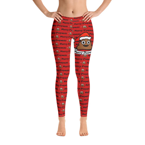 Merry Poopmas - All-Over Print Leggings