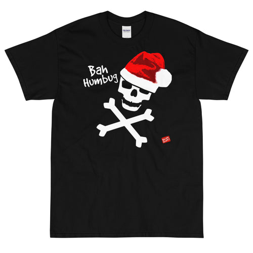 Bah Humbug Skull - Unisex Classic Short Sleeve T-Shirt