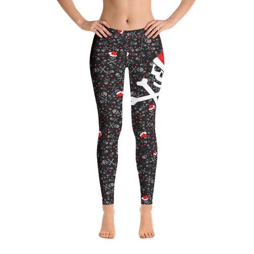 Skull Daddy Santa - All-Over Print Leggings