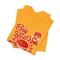 Kansas City Chiefs-Big Reds Victory Cheeseburger- Unisex Jersey Short Sleeve Tee