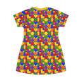 Love Squared - All Over Print T-Shirt Dress