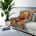 Tessy Bear Quilt1 - Sherpa Fleece Blanket