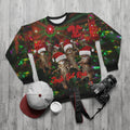 Kitty Cat Club - Christmas Party - All-Over Print Unisex Sweatshirt