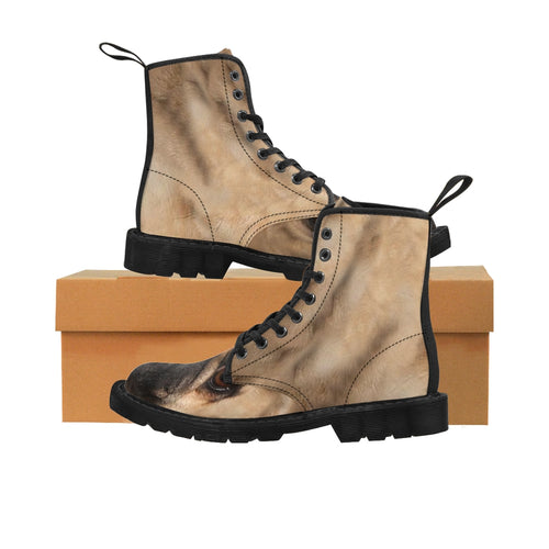 Pug Boots - Women's Canvas Boots