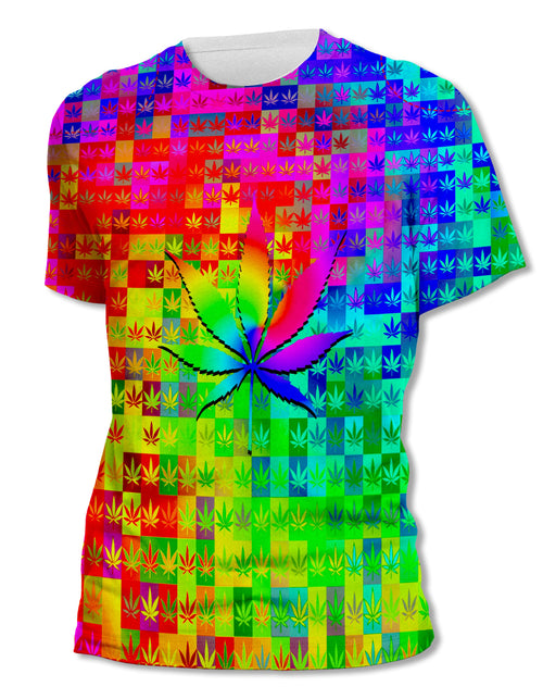 Pot Leaf Montage - Unisex Tee