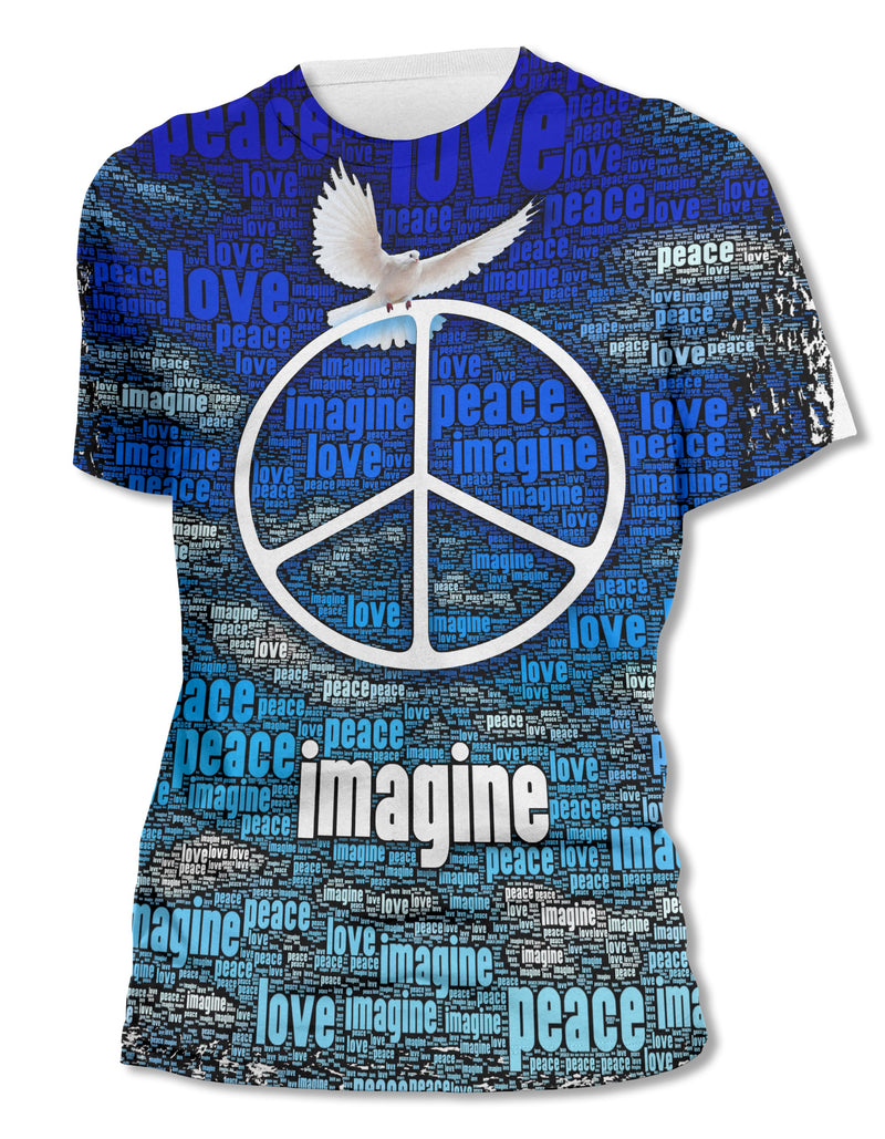 Imagiune Peace Dove - Words - Unisex Tee