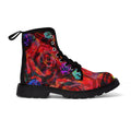 Wild Roses - Colorful - Women's Canvas Boots