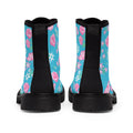 Fresh Flowers - Women's Canvas Boots